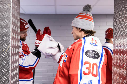 Timrås målvakt Jacob Johansson