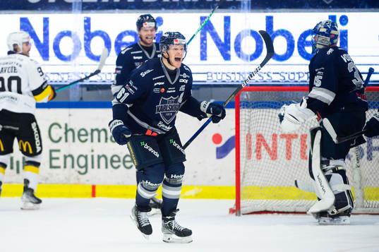Karlskogas Mikael Eriksson jublar