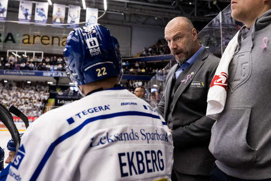 Leksands assisterande tränare Fredrik Hallberg