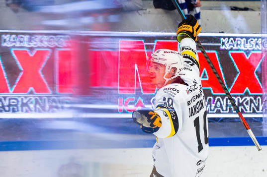 Västerås Jimmie Jansson jublar