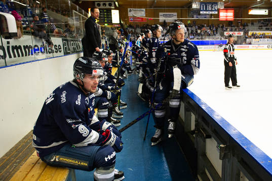 Gustaf Franzen och Mikael Eriksson deppar