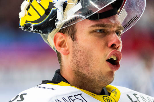 Västerås målvakt Johan Gustafsson
