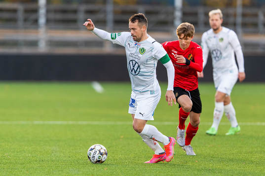 Jönköpings Fredric Fendrich och Vasalunds Tom Strannegård