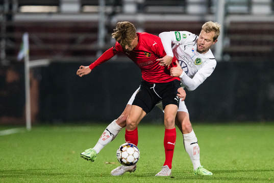 Vasalunds Tom Strannegård och Jönköpings Sebastian Crona