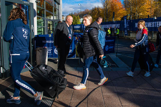 Ingibjörg Sigurdardottir of Vålerenga arrives