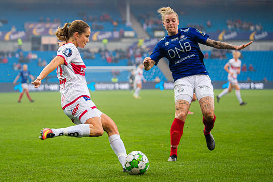 Ingrid Ryland of Sandviken and Marie Dølvik Markussen of