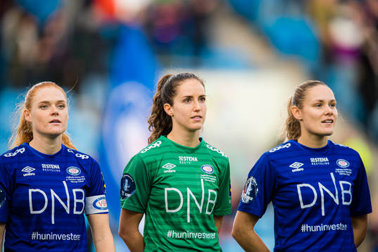 Stine Ballisager Pedersen, Hannah Grace Seabert and Andrine