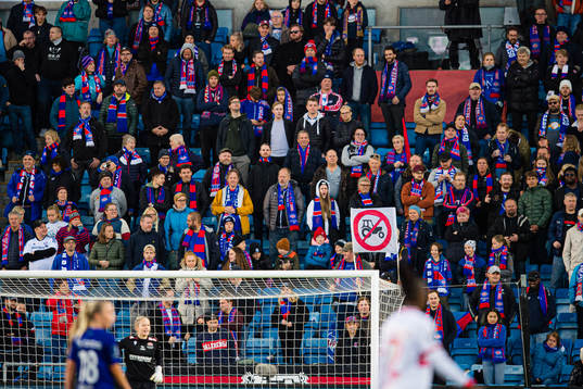 Spectators in the stands