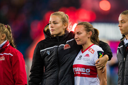 Marthine Østenstad and Marit Bratberg Lund of Sandviken
