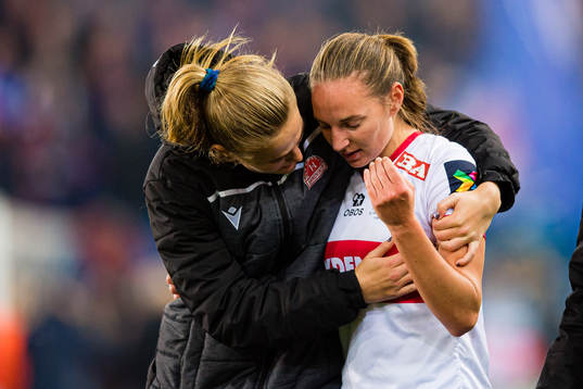 Marthine Østenstad and Marit Bratberg Lund of Sandviken