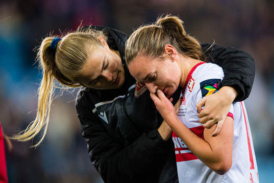 Marthine Østenstad and Marit Bratberg Lund of Sandviken