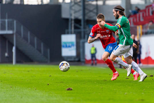 Helsingborgs Bödvar Bödvarsson och Brages Robbin Sellin