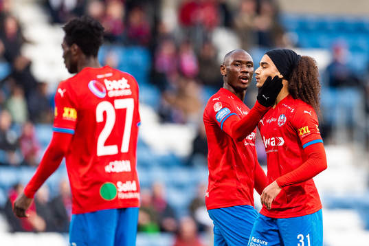 Helsingborgs Ravy Tsouka-Dozi och Adam Kaied