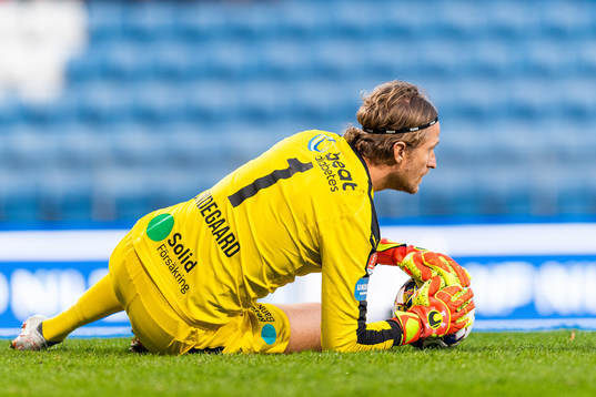 Helsingborgs målvakt Anders Lindegaard