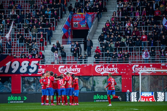 Helsingborgs spelare samlas