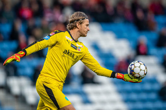 Helsingborgs målvakt Anders Lindegaard