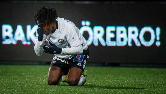 Örebros Rickard Emeka Friday deppar
