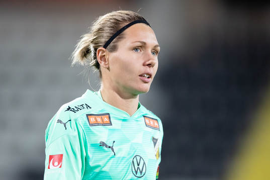 Häckens målvakt Jennifer Falk