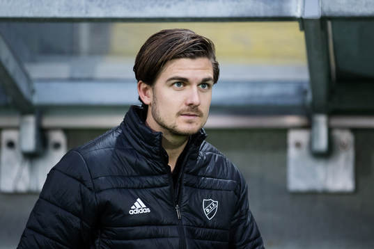 Djurgårdens tränare Magnus Pålsson innan