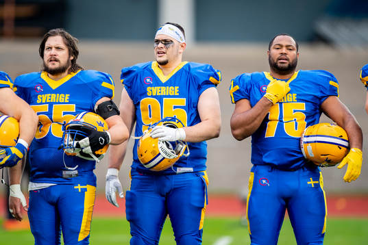 Sveriges Martin Thor, Georgije Vasic, Julian Santana