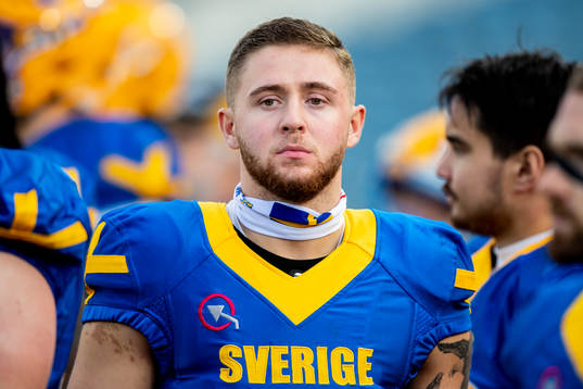 Sveriges Kevin Börzsei deppar