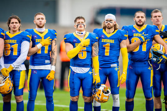 Sveriges Mattias Gauthier, Kevin Börzsei, Sebastisan