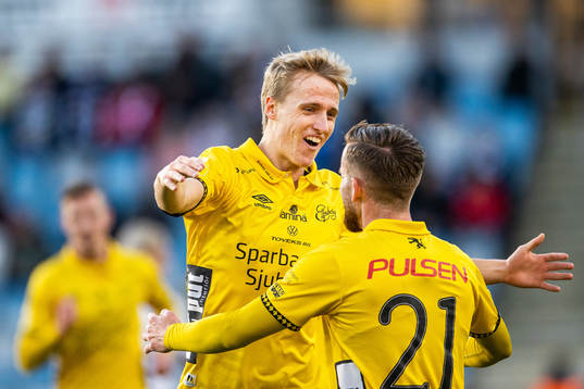 Elfsborgs Jeppe Møldrup Okkels jublar