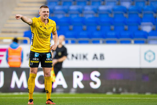 Elfsborgs Per Frick reagerar