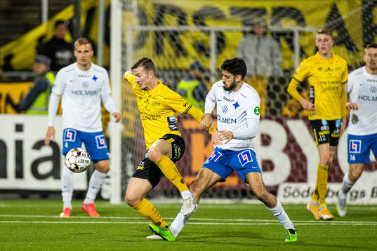 Elfsborgs Simon Olsson och Kristoffer Khazeni