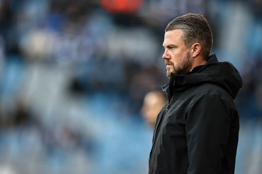 Elfsborgs manager Jimmy Thelin deppar
