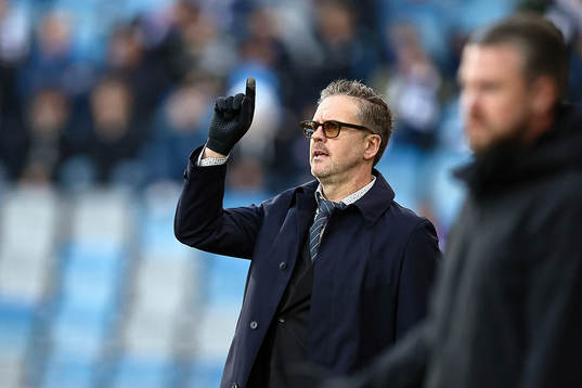 IFK Norrköpings tränare Rikard Norling  reagerar