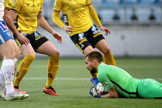 IFK Norrköpings målvakt Oscar Jansson
