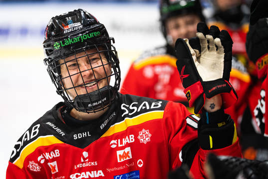 Luleås Noora Tulus jublar