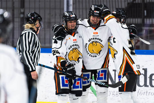 Göteborgs Tereza Radova jublar