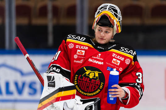Luleås målvakt Frida Axell