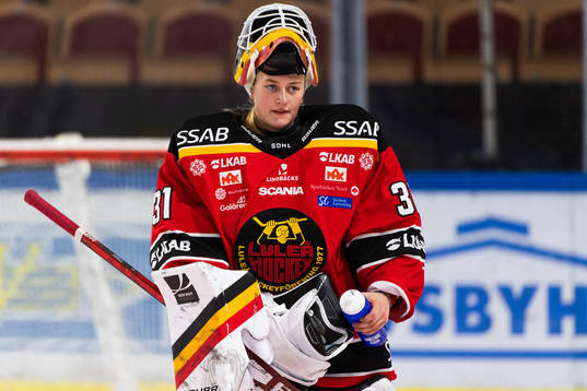Luleås målvakt Frida Axell
