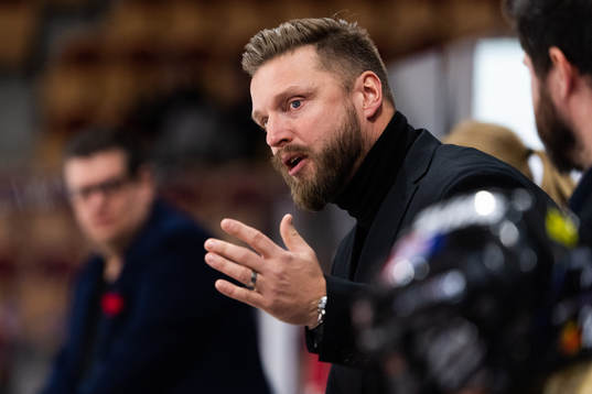 Luleås tränare Mikael Forsberg