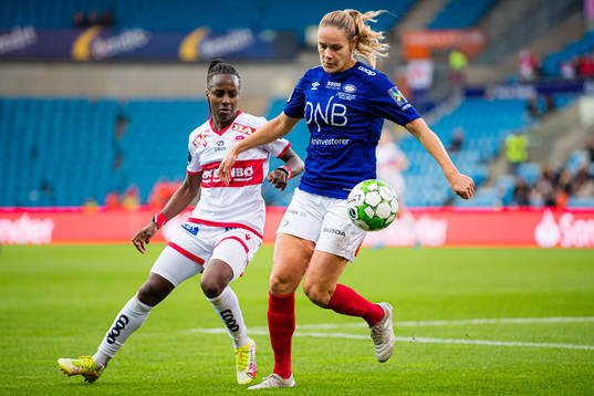 Kennya Kinda Esther Cordner of Sandviken and Andrine Tomter