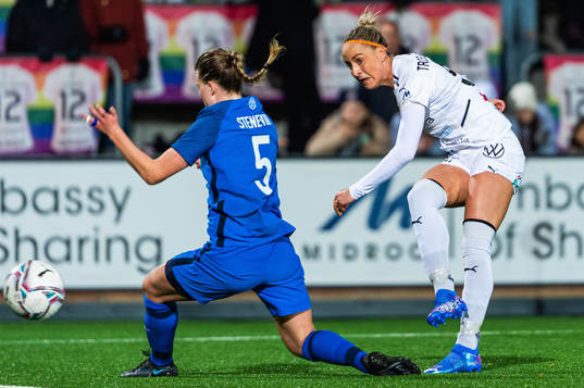 Rosengårds Sanne Troelsgaard gör 2-0 förbi Eskilstunas