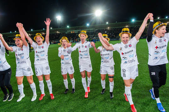 Rosengårds Olivia Schough, Caroline Seger och Mimmi