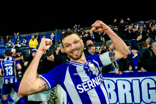 IFK Göteborgs Marcus Berg jublar