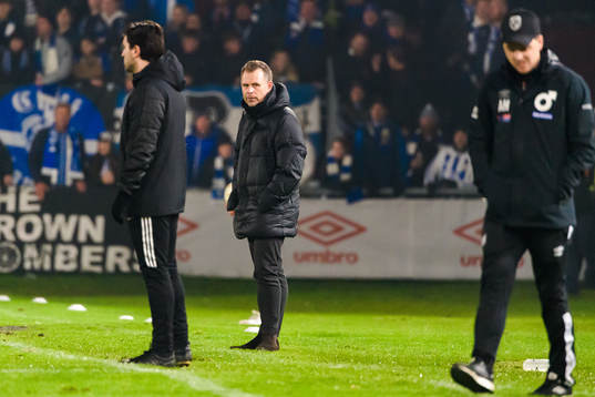 IFK Göteborgs tränare Mikael Stahre och Degerfors