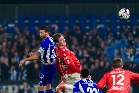 IFK Göteborgs Marcus Berg och Degerfors Adam Carlén