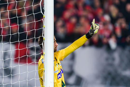 Degerfors målvakt Alfie Malik Whiteman