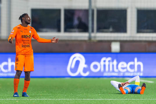 AFC Eskilstunas York Rafael reagerar mot ett domslut