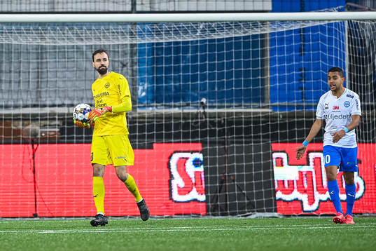 Värnamos målvakt Pilip Vaitsiakhovich