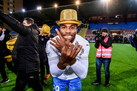Värnamos Christian Moses jublar