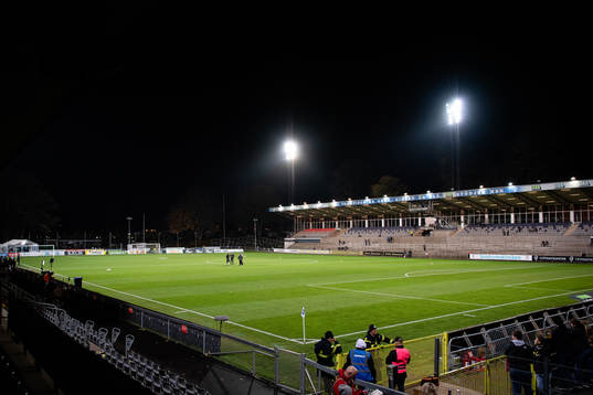 Örjans Vall före fotbollsmatchen i Allsvenskan mellan