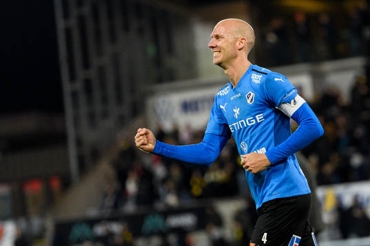 Halmstads Andreas Johansson jublar