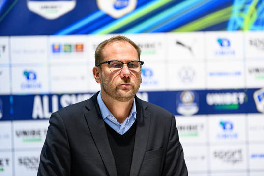 Halmstads tränare Magnus Haglund